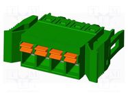 Pluggable terminal block; 5.08mm; straight; plug; female; UL94V-0 AMPHENOL ANYTEK