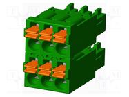 Pluggable terminal block; 3.5mm; straight; plug; female; UL94V-0 AMPHENOL ANYTEK