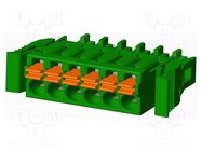 Pluggable terminal block; 3.5mm; straight; plug; female; UL94V-0 AMPHENOL ANYTEK