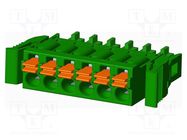 Pluggable terminal block; 3.81mm; straight; plug; female; UL94V-0 AMPHENOL ANYTEK