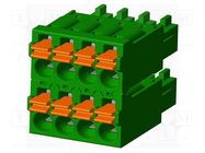 Pluggable terminal block; 3.5mm; straight; plug; female; UL94V-0 AMPHENOL ANYTEK