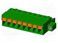 Pluggable terminal block; 5.08mm; straight; plug; female; UL94V-0 AMPHENOL ANYTEK