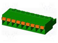 Pluggable terminal block; 5.08mm; straight; plug; female; UL94V-0 AMPHENOL ANYTEK