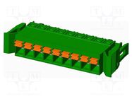 Pluggable terminal block; 5mm; straight; plug; female; for cable AMPHENOL ANYTEK