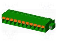 Pluggable terminal block; 5.08mm; straight; plug; female; UL94V-0 AMPHENOL ANYTEK