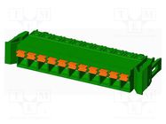 Pluggable terminal block; 5.08mm; straight; plug; female; UL94V-0 AMPHENOL ANYTEK