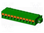 Pluggable terminal block; 5mm; straight; plug; female; for cable AMPHENOL ANYTEK