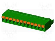 Pluggable terminal block; 5.08mm; straight; plug; female; UL94V-0 AMPHENOL ANYTEK