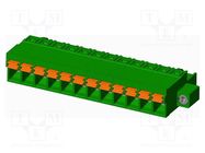 Pluggable terminal block; 5.08mm; straight; plug; female; UL94V-0 AMPHENOL ANYTEK