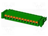 Pluggable terminal block; 5mm; straight; plug; female; for cable AMPHENOL ANYTEK