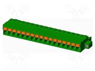 Pluggable terminal block; 5mm; straight; plug; female; for cable AMPHENOL ANYTEK