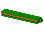 Pluggable terminal block; 5mm; straight; plug; female; for cable AMPHENOL ANYTEK