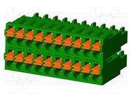 Pluggable terminal block; 3.5mm; straight; plug; female; UL94V-0 AMPHENOL ANYTEK