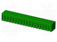 PCB terminal block; on PCBs; THT,spring clamp; terminal; tinned AMPHENOL ANYTEK