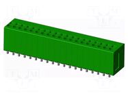 Connector: PCB terminal block; terminal; NJ; PIN: 19; on PCBs; 1x19 AMPHENOL ANYTEK