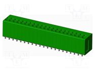 PCB terminal block; on PCBs; THT,spring clamp; terminal; tinned AMPHENOL ANYTEK