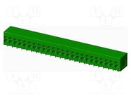 PCB terminal block; on PCBs; THT,spring clamp; terminal; tinned AMPHENOL ANYTEK