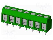 PCB terminal block; on PCBs; THT,screw terminal; terminal; T3 AMPHENOL ANYTEK