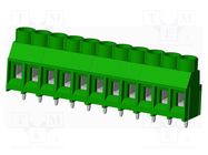 PCB terminal block; on PCBs; THT,screw terminal; 0.75÷1.5mm2 AMPHENOL ANYTEK