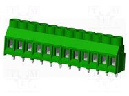 PCB terminal block; on PCBs; THT,screw terminal; 0.75÷1.5mm2 AMPHENOL ANYTEK