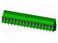 PCB terminal block; on PCBs; THT,screw terminal; 0.75÷1.5mm2 AMPHENOL ANYTEK