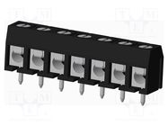 PCB terminal block; on PCBs; THT,screw terminal; terminal; TC AMPHENOL ANYTEK