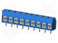 PCB terminal block; on PCBs; THT,screw terminal; terminal; TC AMPHENOL ANYTEK