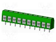 PCB terminal block; on PCBs; THT,screw terminal; terminal; TC AMPHENOL ANYTEK