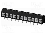 PCB terminal block; on PCBs; THT,screw terminal; terminal; TC AMPHENOL ANYTEK