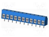 PCB terminal block; on PCBs; THT,screw terminal; terminal; TC AMPHENOL ANYTEK