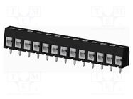 PCB terminal block; on PCBs; THT,screw terminal; terminal; TC AMPHENOL ANYTEK