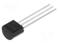 Transistor: NPN; bipolar; 45V; 0.8A; 0.625W; TO92 LUGUANG ELECTRONIC