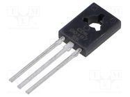 Transistor: NPN; bipolar; 60V; 1.5A; 20W; TO126 CDIL