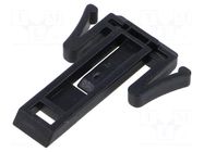 DIN rail mounting bracket; 1597 HAMMOND