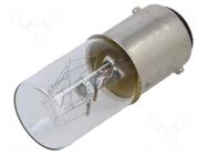 Filament lamp: bayonet; BA15D; white warm; 230VAC; 5W WERMA