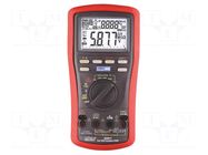 Meter: insulation resistance; LCD; Sampling: 5x/s; True RMS AC BRYMEN