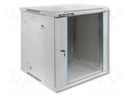 Enclosure: RACK cabinet; Standard: 19"; 12U; grey; Y: 600mm; X: 600mm QOLTEC