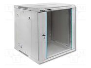 Enclosure: rack cabinet; Standard: 19"; 12U; grey; Y: 600mm; X: 600mm QOLTEC