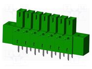 Pluggable terminal block; 3.81mm; straight; socket; female; THT AMPHENOL ANYTEK