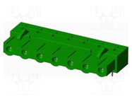 Pluggable terminal block; 7.5mm; angled 90°; socket; female; THT AMPHENOL ANYTEK