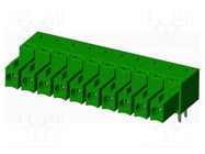 Pluggable terminal block; 3.5mm; angled 90°; socket; female; THT AMPHENOL ANYTEK