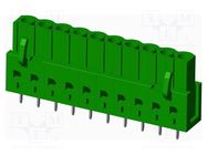 Pluggable terminal block; 5mm; straight; socket; female; on PCBs AMPHENOL ANYTEK