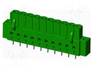 Pluggable terminal block; 5mm; straight; socket; female; on PCBs AMPHENOL ANYTEK