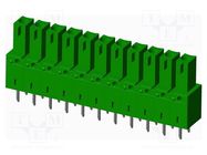 Pluggable terminal block; 3.81mm; straight; socket; female; THT AMPHENOL ANYTEK