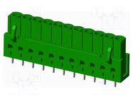 Pluggable terminal block; 5mm; straight; socket; female; on PCBs AMPHENOL ANYTEK