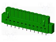 Pluggable terminal block; 5mm; straight; socket; female; on PCBs AMPHENOL ANYTEK