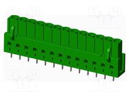 Pluggable terminal block; 5mm; straight; socket; female; on PCBs AMPHENOL ANYTEK