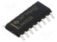 IC: multiplexer; SP4T; Ch: 2; SOIC16; 2÷5.5VDC; reel,tape TEXAS INSTRUMENTS