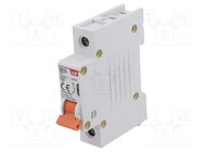Circuit breaker; 230/400VAC; Inom: 2A; Poles: 1; Charact: C; 6kA LS ELECTRIC
