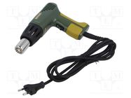 Electric hot shrink gun; 500W; 180l/min; Plug: EU; 230VAC PROXXON